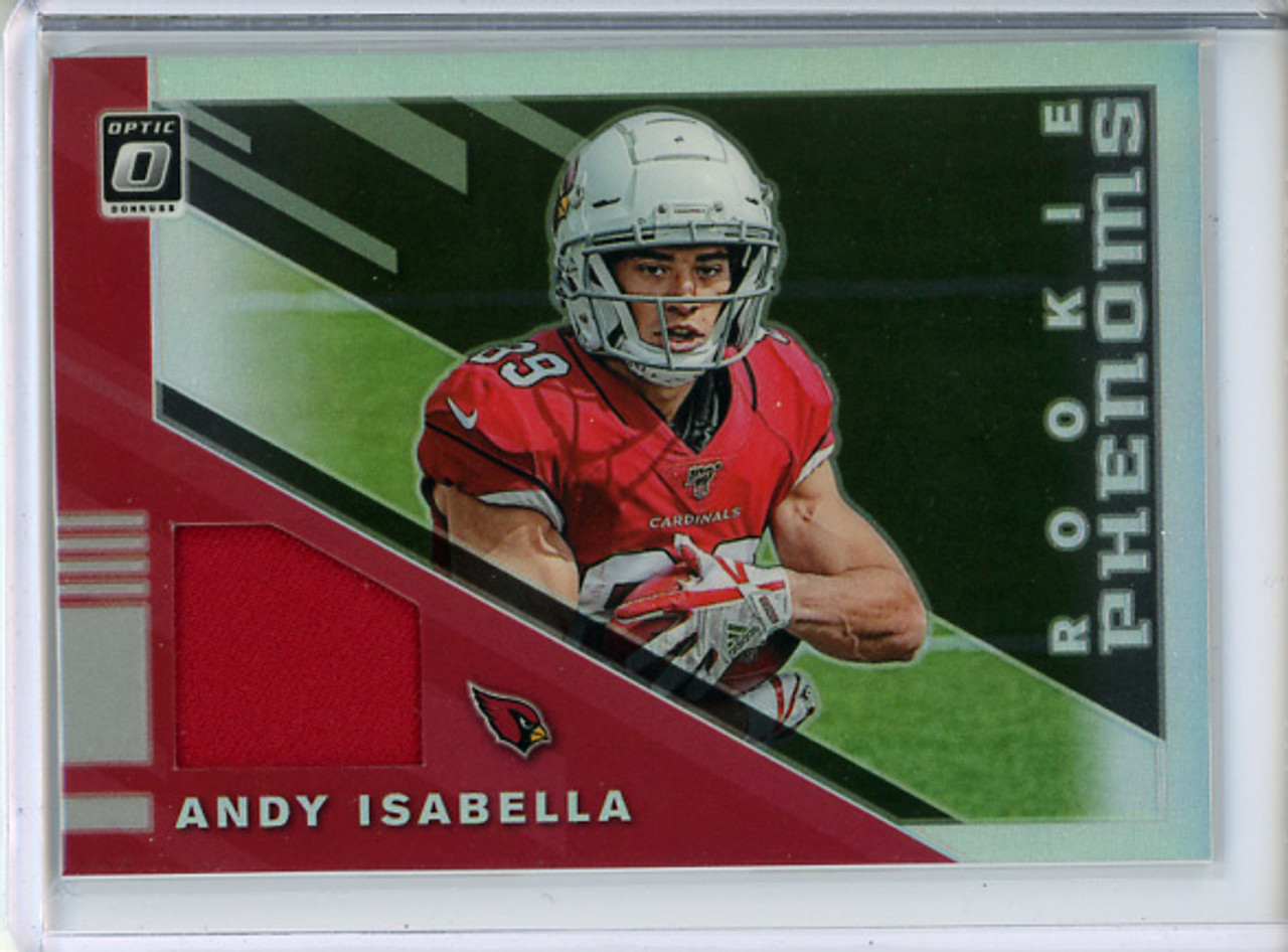 Andy Isabella 2019 Donruss Optic, Rookie Phenoms Jerseys #RP-26 Horizontal (1)