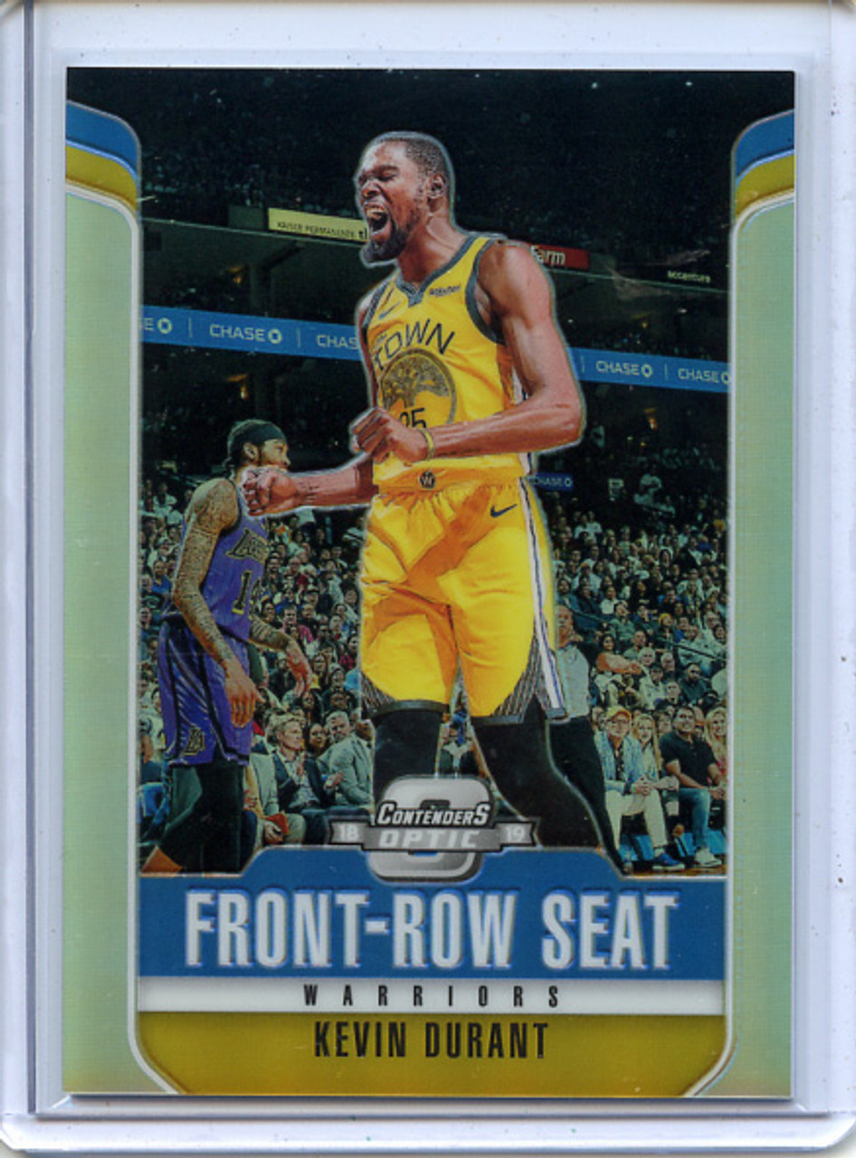 Kevin Durant 2018-19 Contenders Optic, Front-Row Seat #12 Silver