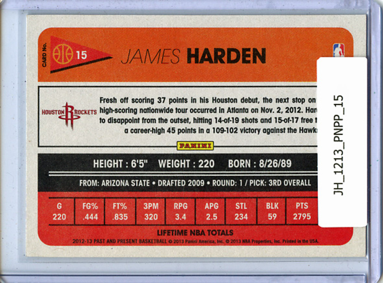 James Harden 2012-13 Past & Present #15