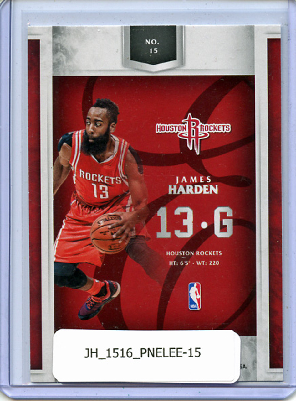 James Harden 2015-16 Elite Extra Edition #15