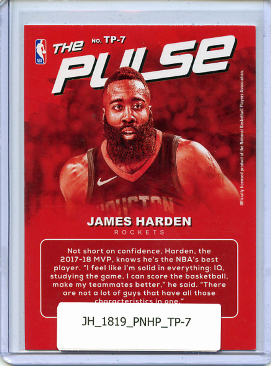 James Harden 2018-19 Hoops, The Pulse #TP-7