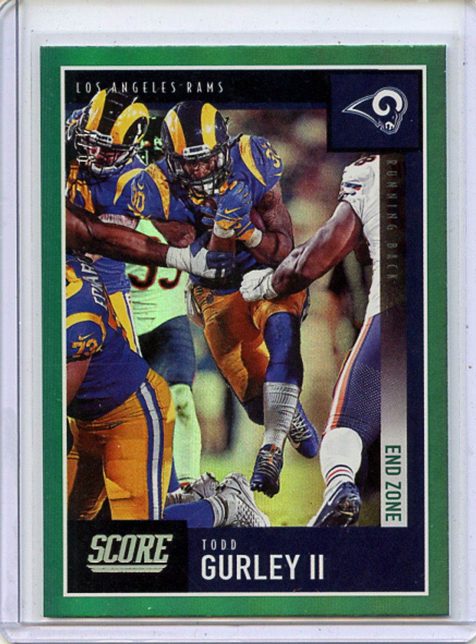 Todd Gurley 2020 Score #302 End Zone (#4/6)
