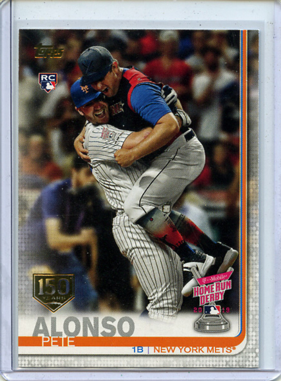 Pete Alonso 2019 Topps Update #US262 Home Run Derby 150th Anniversary
