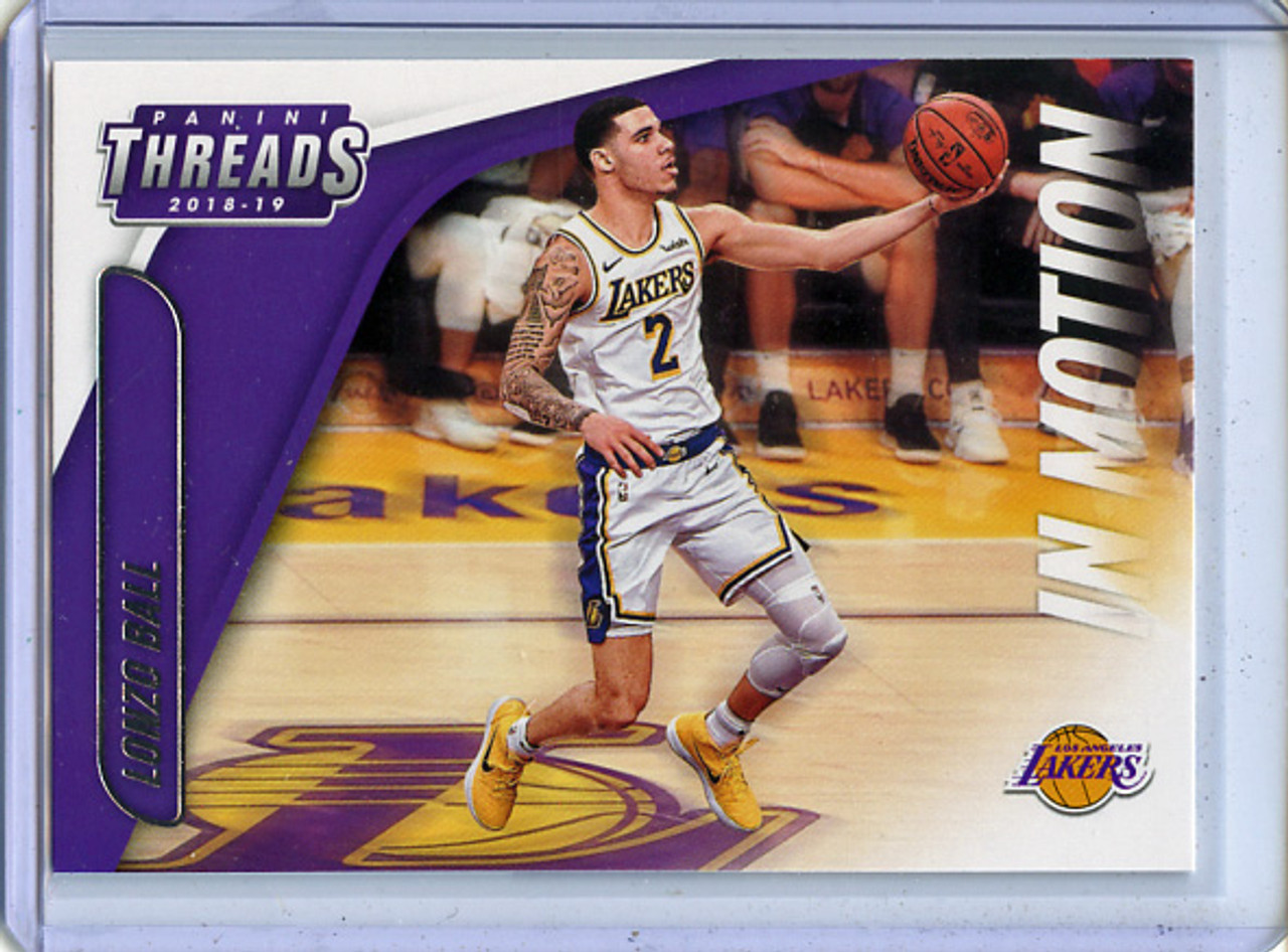 Lonzo Ball 2018-19 Threads, In Motion #13