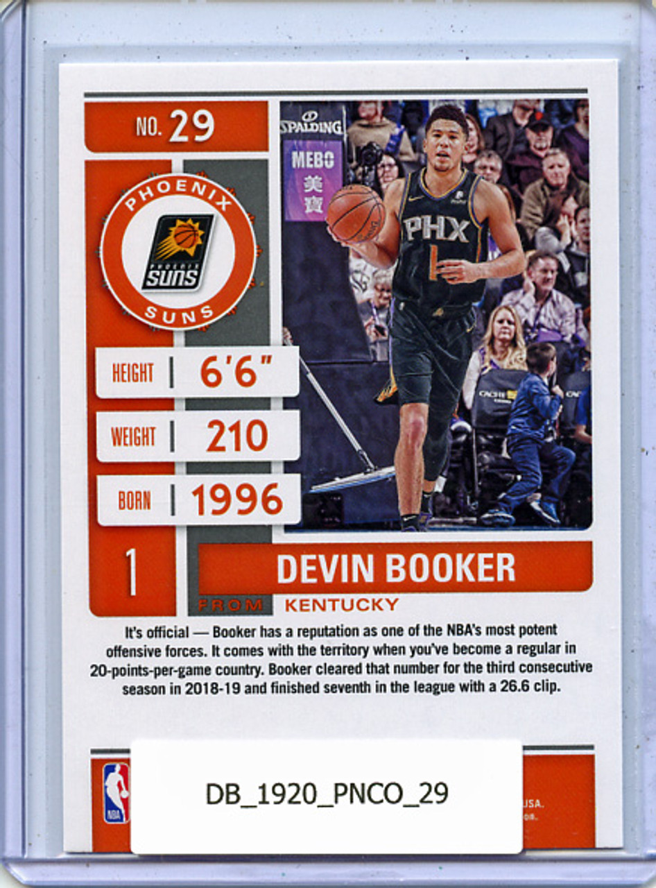 Devin Booker 2019-20 Contenders #29