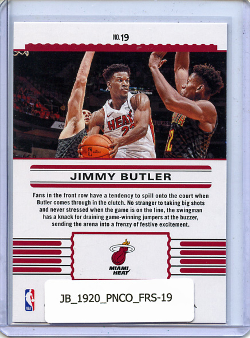 Jimmy Butler 2019-20 Contenders, Front Row Seat #19