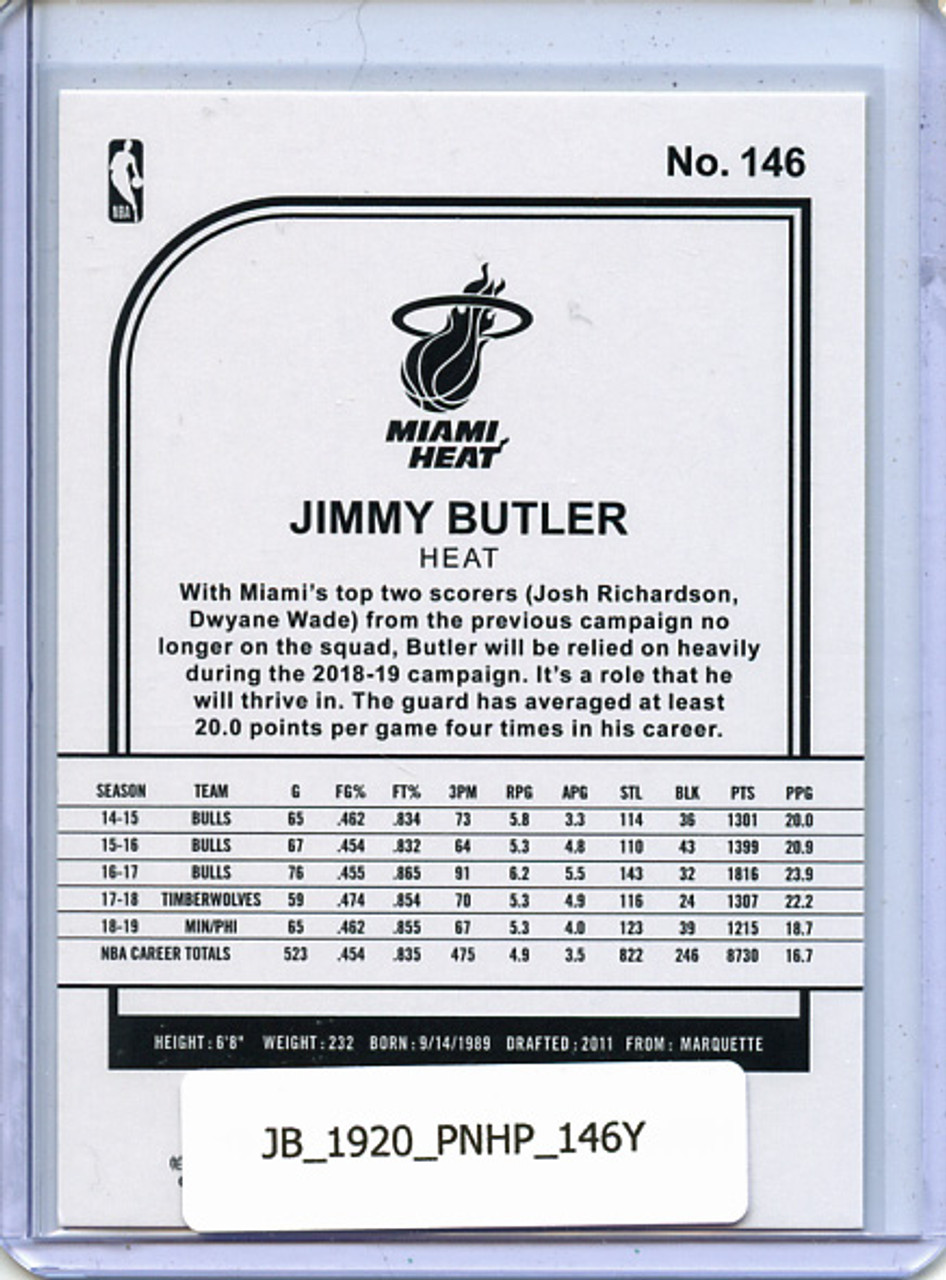 Jimmy Butler 2019-20 Hoops #146 Yellow