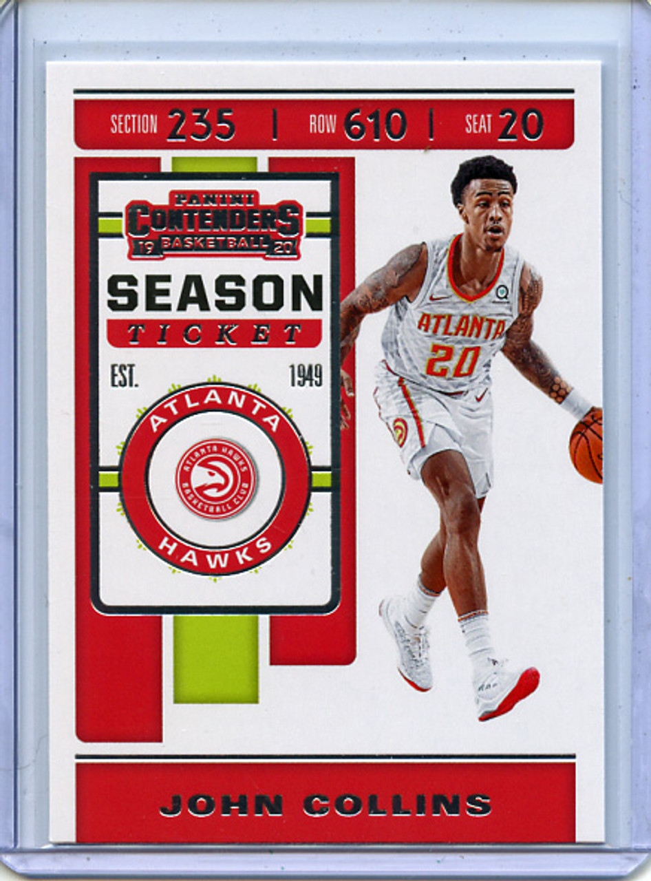 John Collins 2019-20 Contenders #46