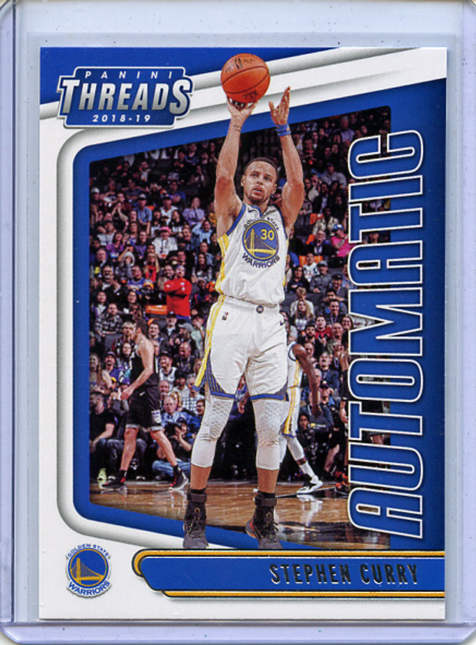 Stephen Curry 2018-19 Threads, Automatic #1