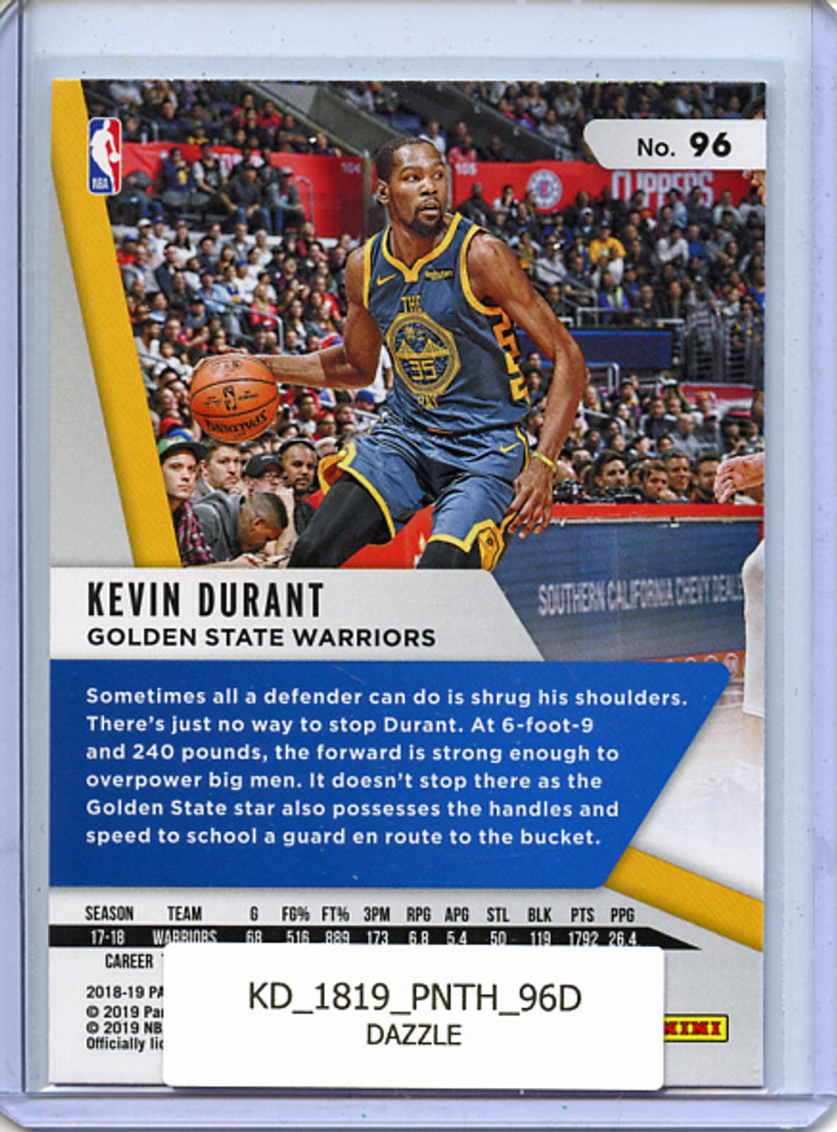 Kevin Durant 2018-19 Threads #96 Dazzle