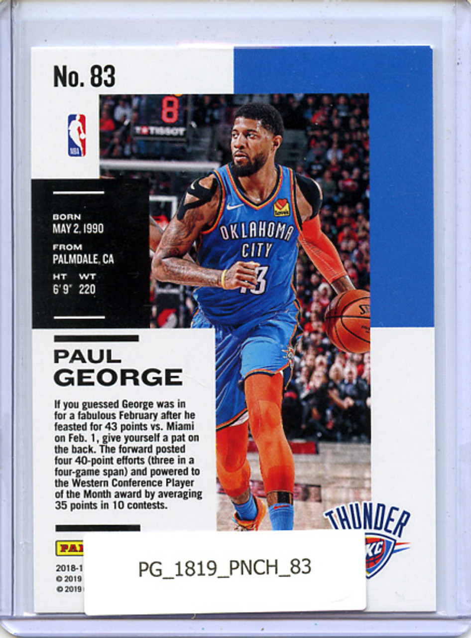 Paul George 2018-19 Chronicles #83