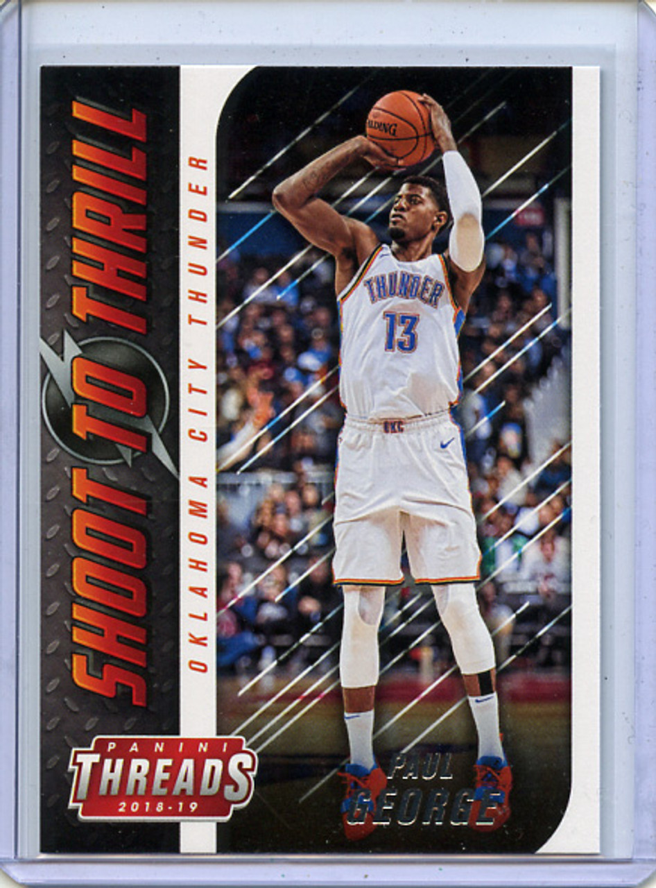Paul George 2018-19 Threads, Shoot to Thrill #16