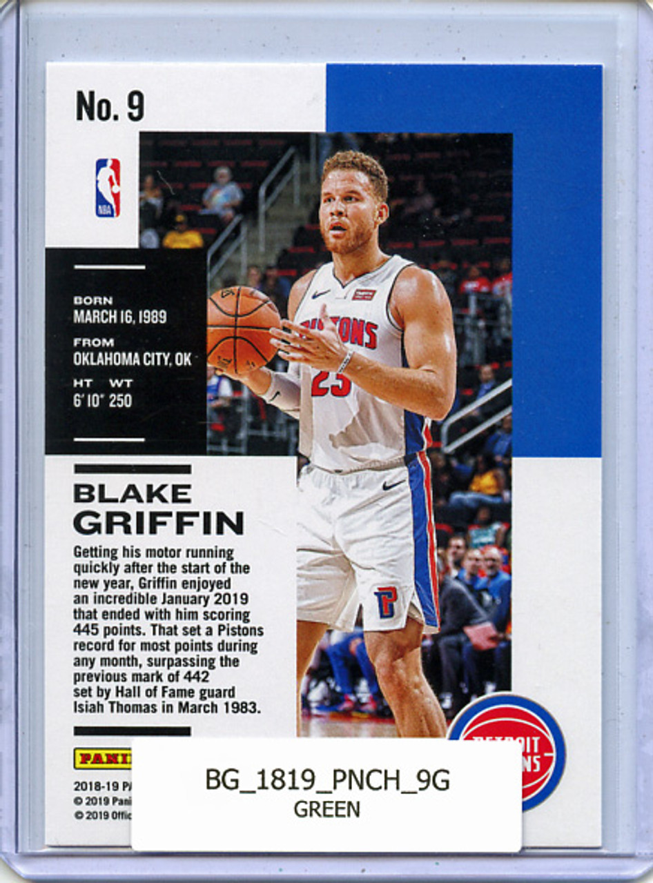 Blake Griffin 2018-19 Chronicles #9 Green