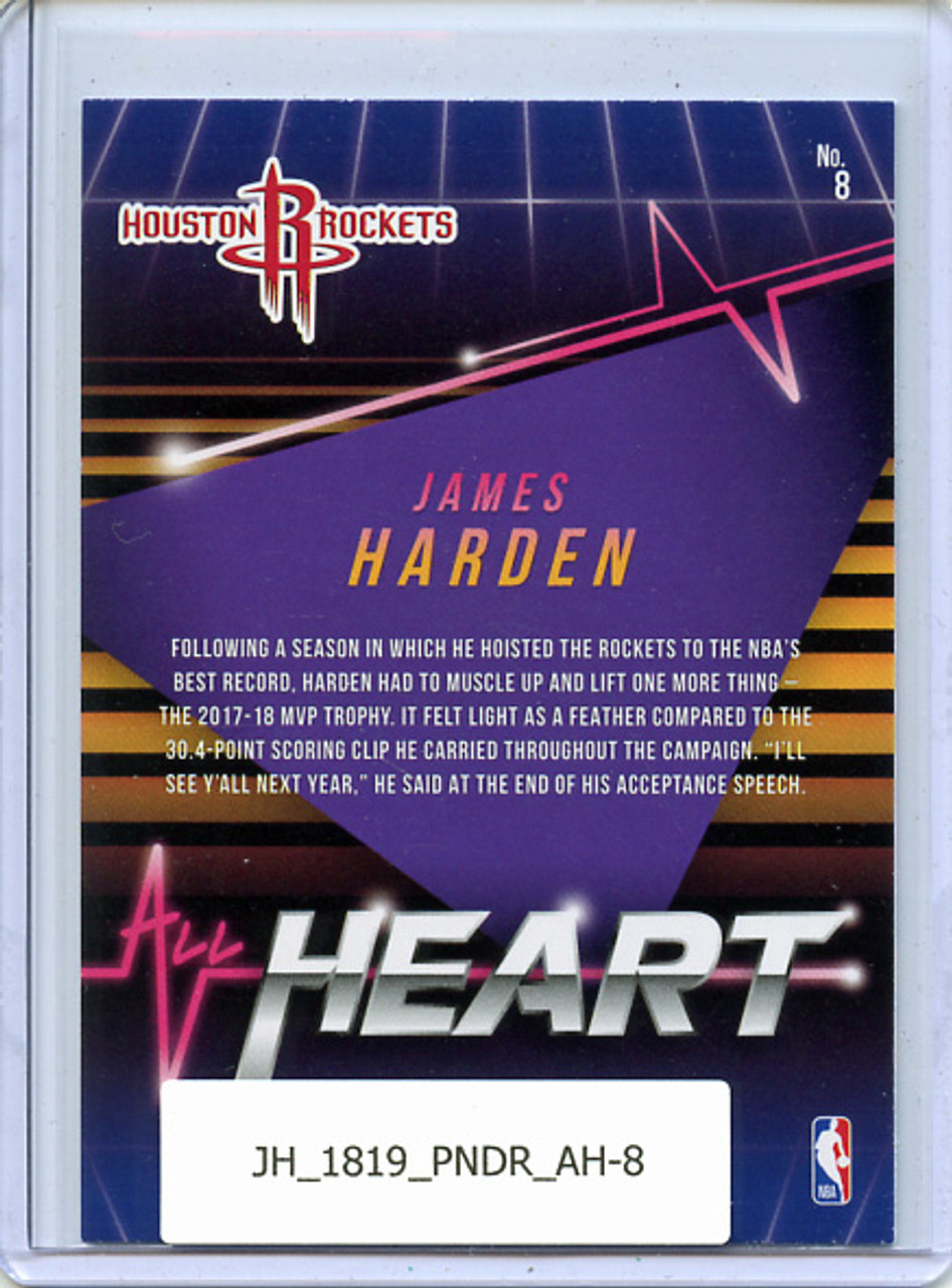 James Harden 2018-19 Donruss, All Heart #8
