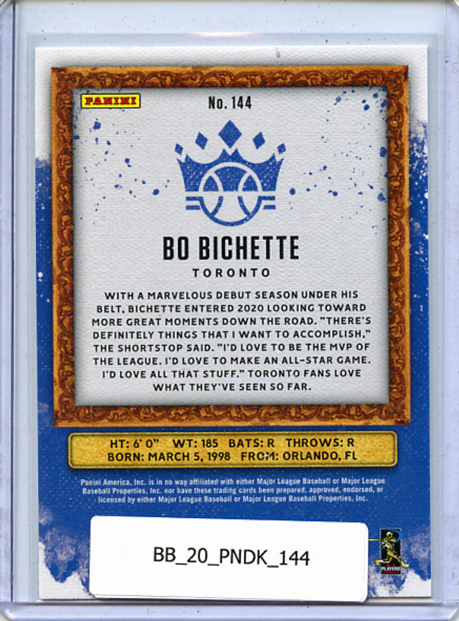 Bo Bichette 2020 Diamond Kings #144 SP