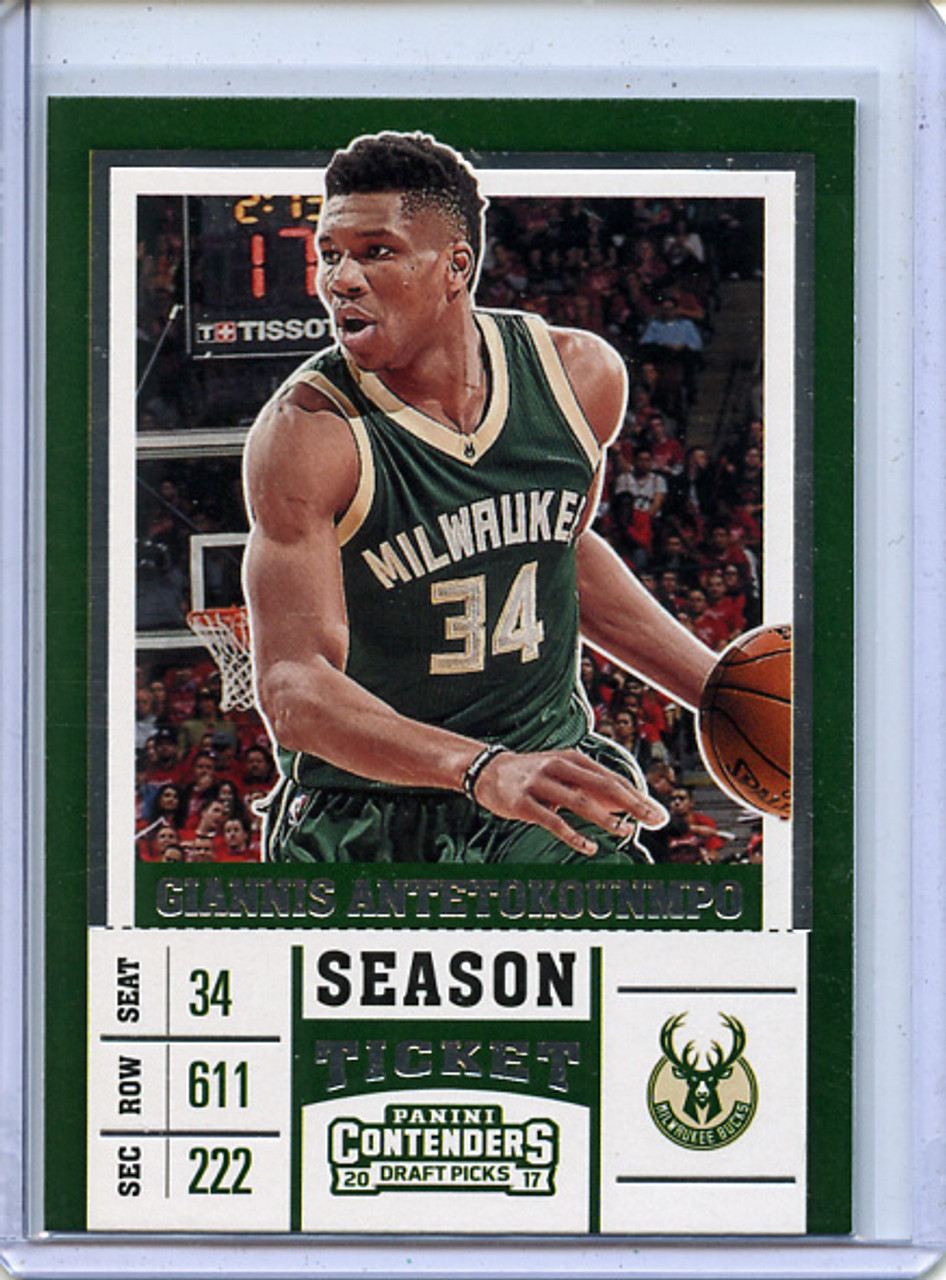 Giannis Antetokounmpo 2017-18 Contenders Draft Picks #18A