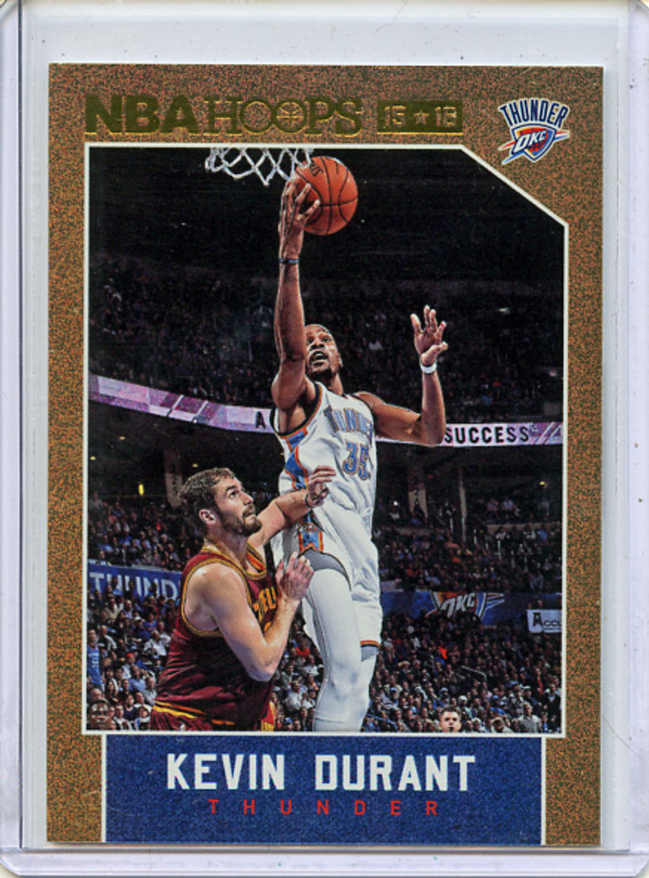 Kevin Durant 2015-16 Hoops #92 Gold