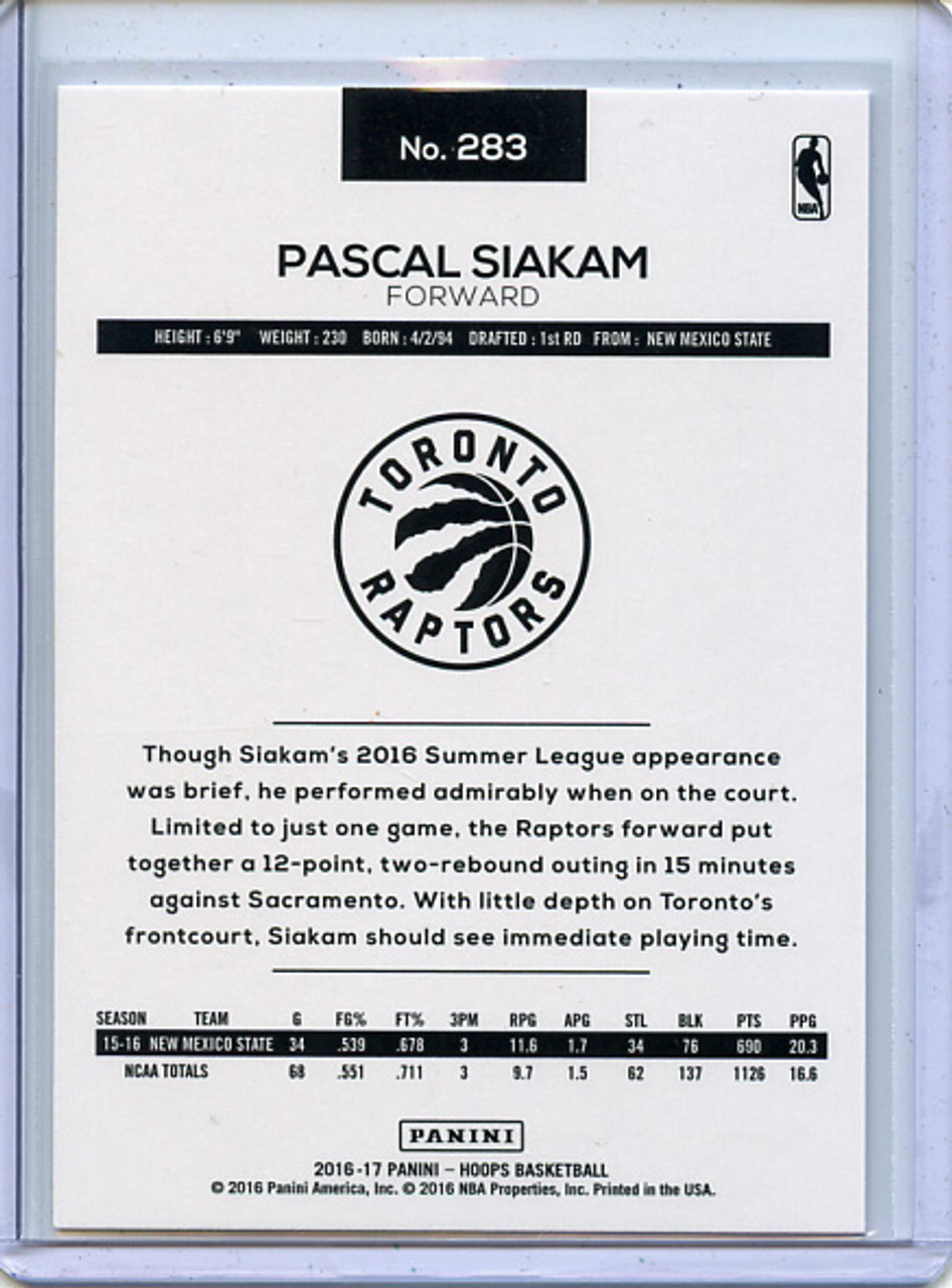 Pascal Siakam 2016-17 Hoops #283 (1)
