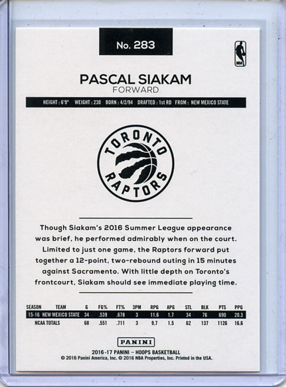 Pascal Siakam 2016-17 Hoops #283 (7)