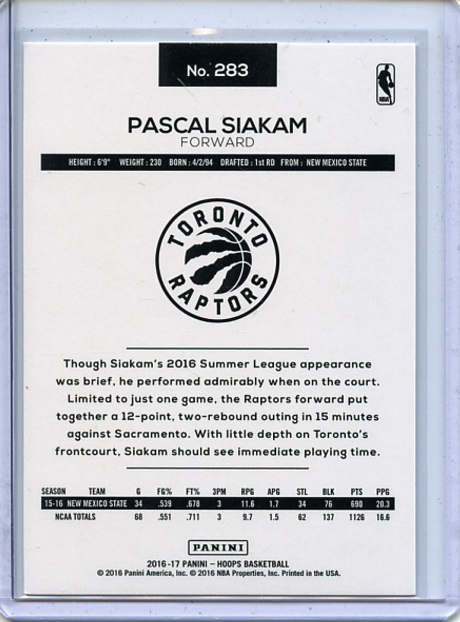 Pascal Siakam 2016-17 Hoops #283 (8)