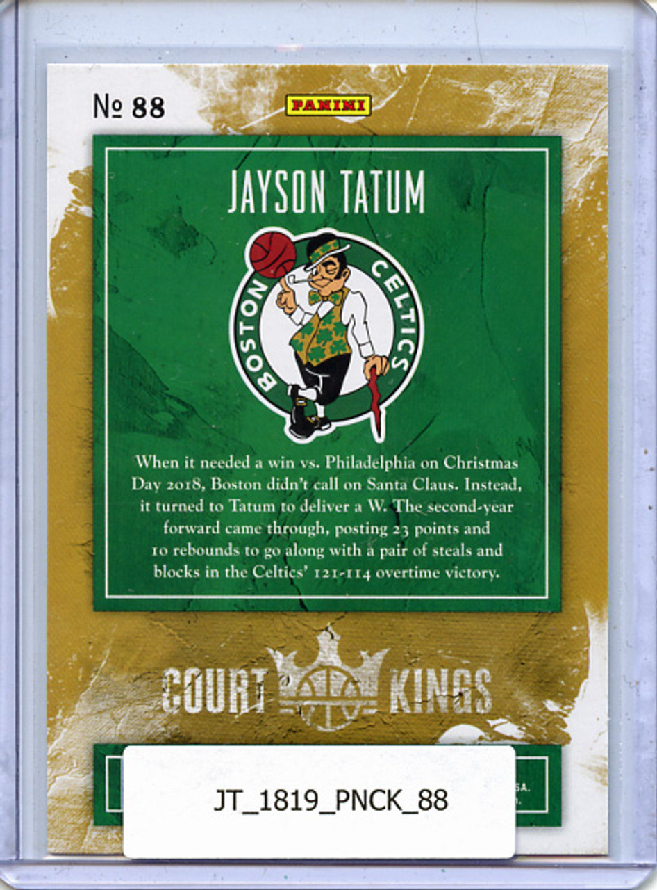 Jayson Tatum 2018-19 Court Kings #88