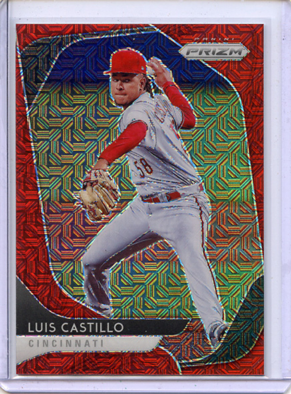 Luis Castillo 2020 Prizm #88 Red Mojo (#035/149)