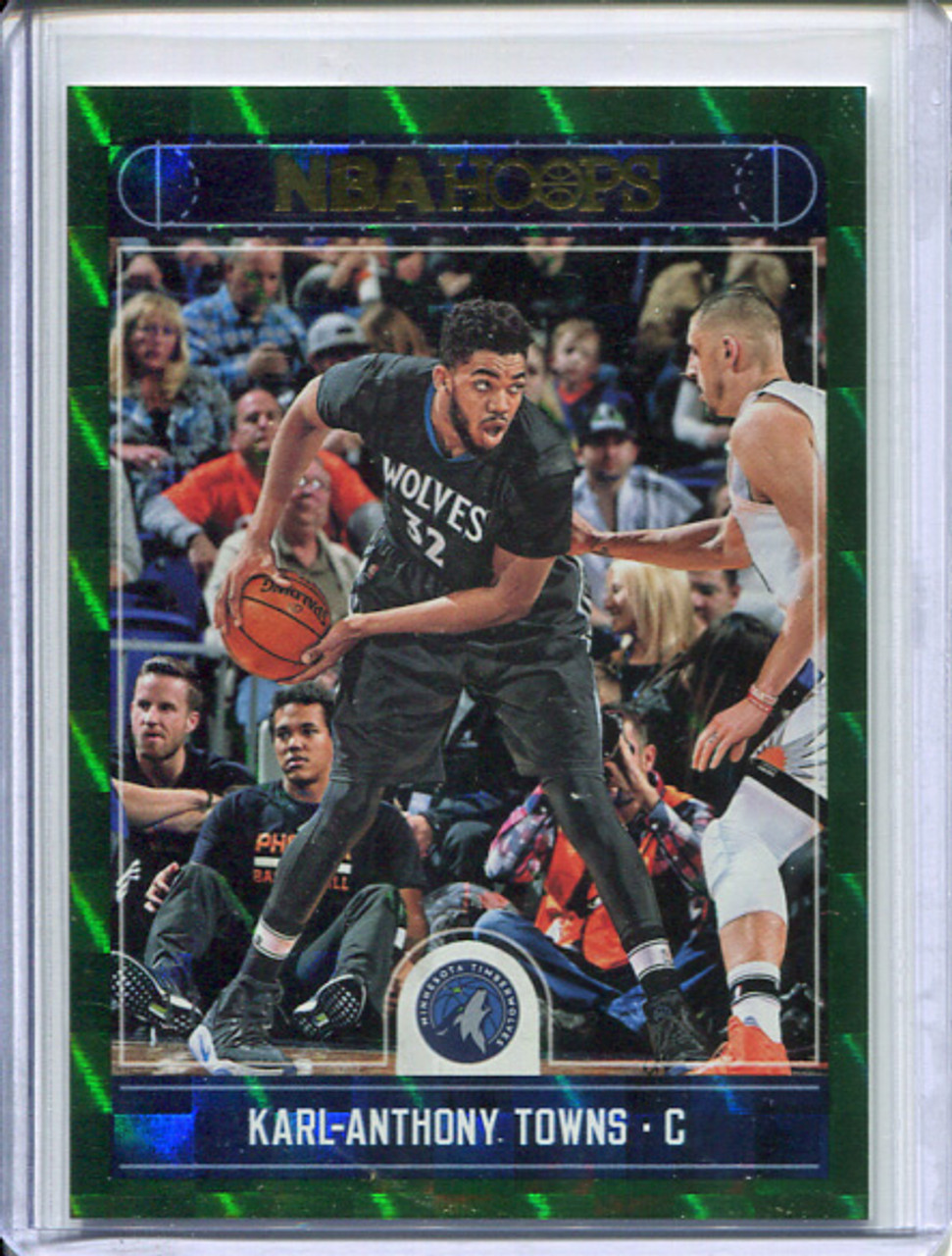 Karl-Anthony Towns 2017-18 Hoops #217 Green (#17/99)