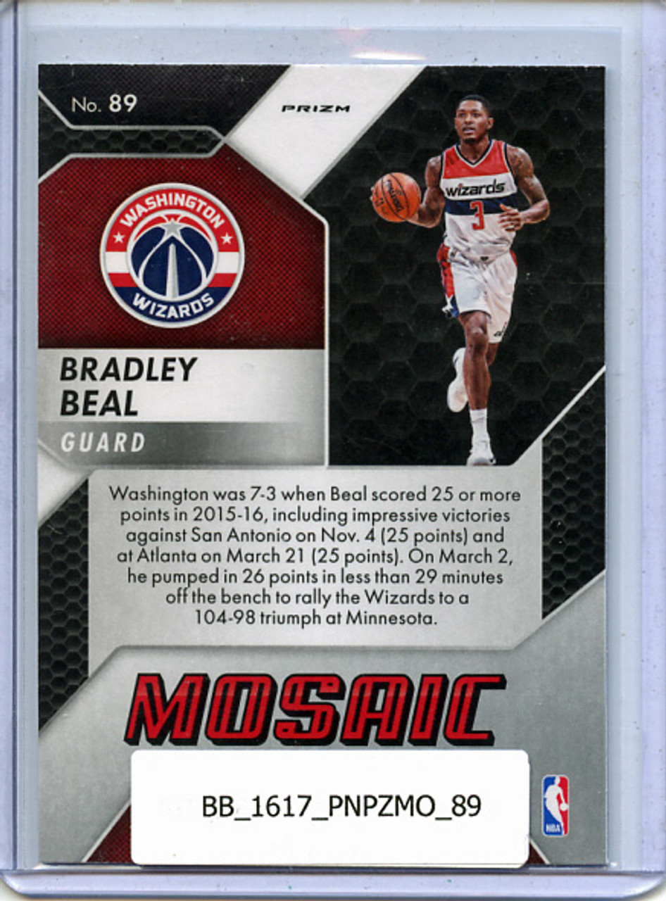 Bradley Beal 2016-17 Prizm Mosaic #89