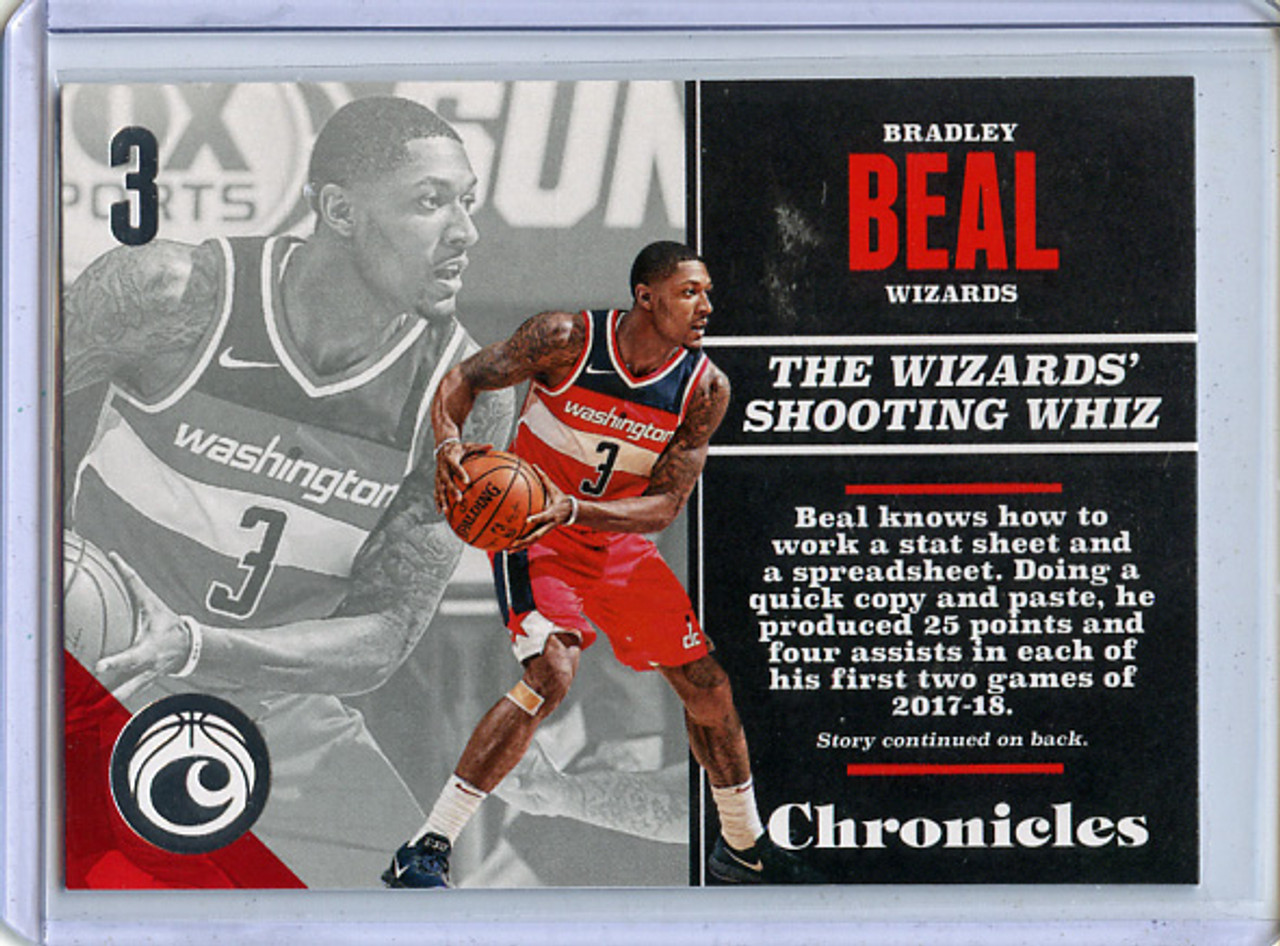 Bradley Beal 2017-18 Chronicles #81