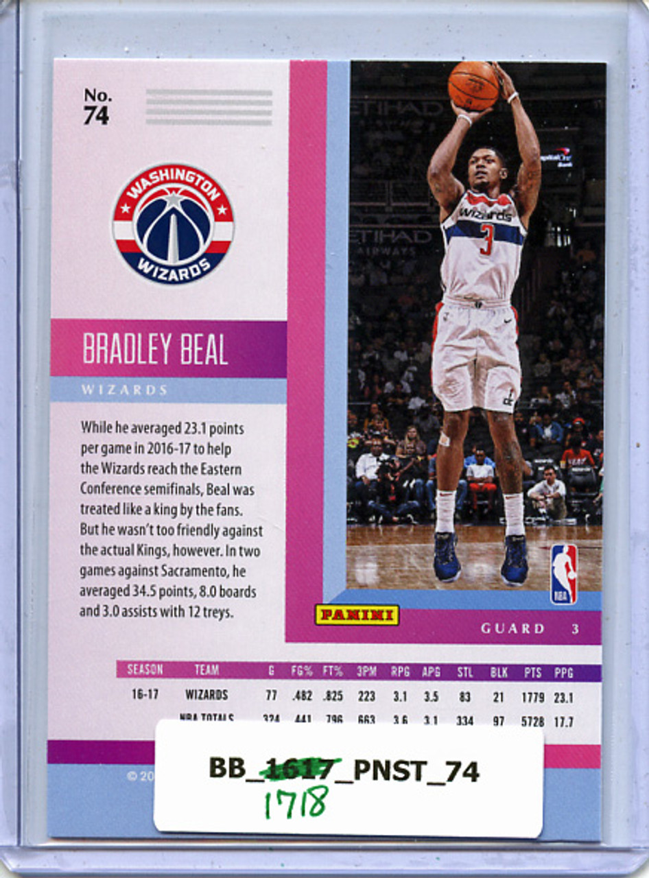 Bradley Beal 2017-18 Status #74