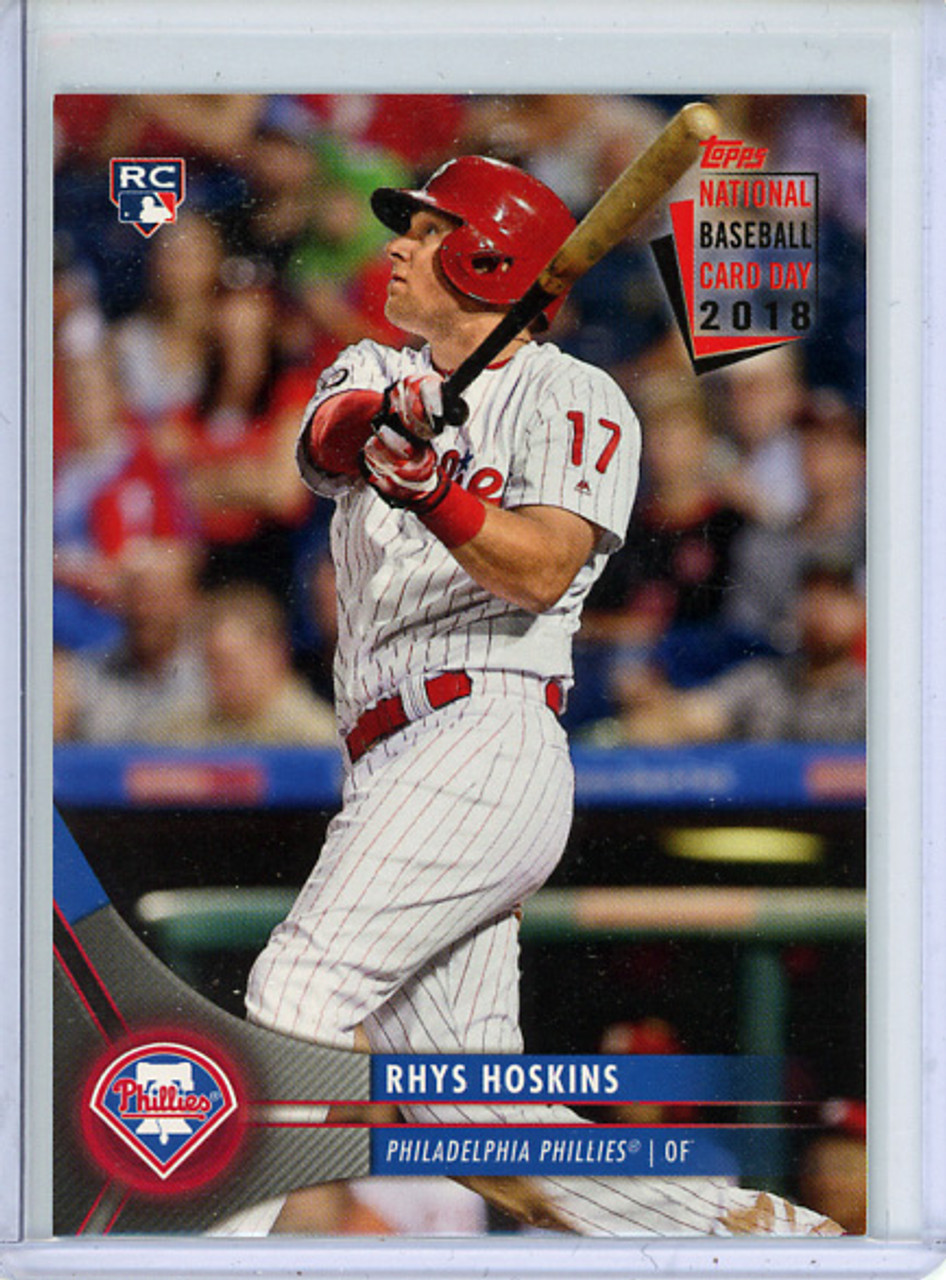 Rhys Hoskins 2018 Topps National Trading Card Day Gift with Purchase #NTCDG-2