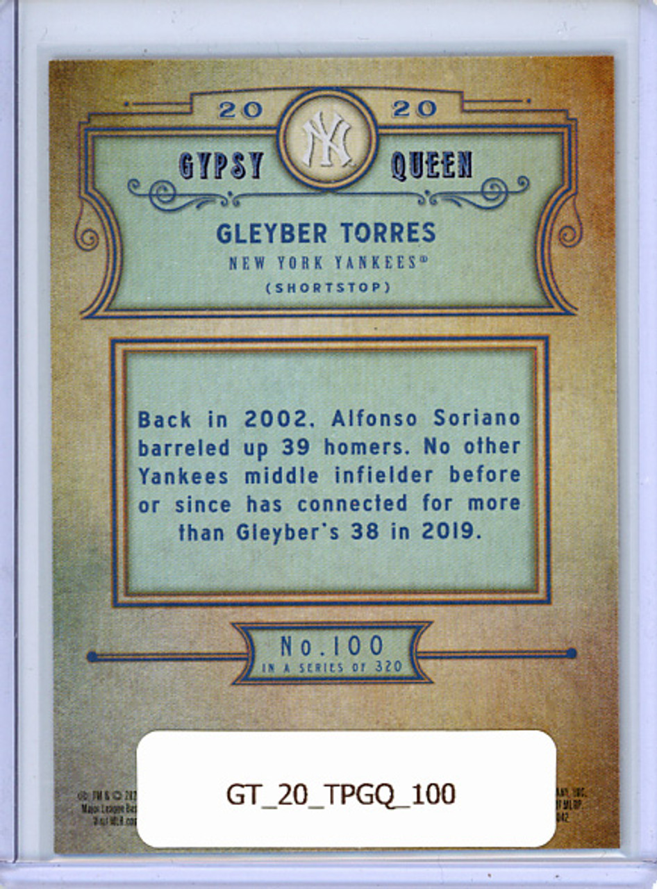 Gleyber Torres 2020 Gypsy Queen #100