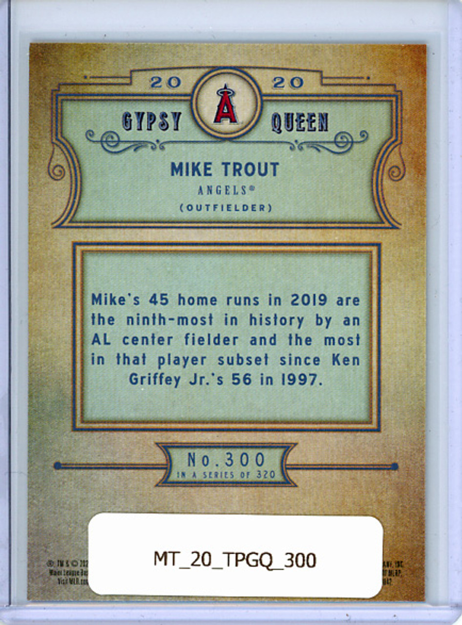 Mike Trout 2020 Gypsy Queen #300