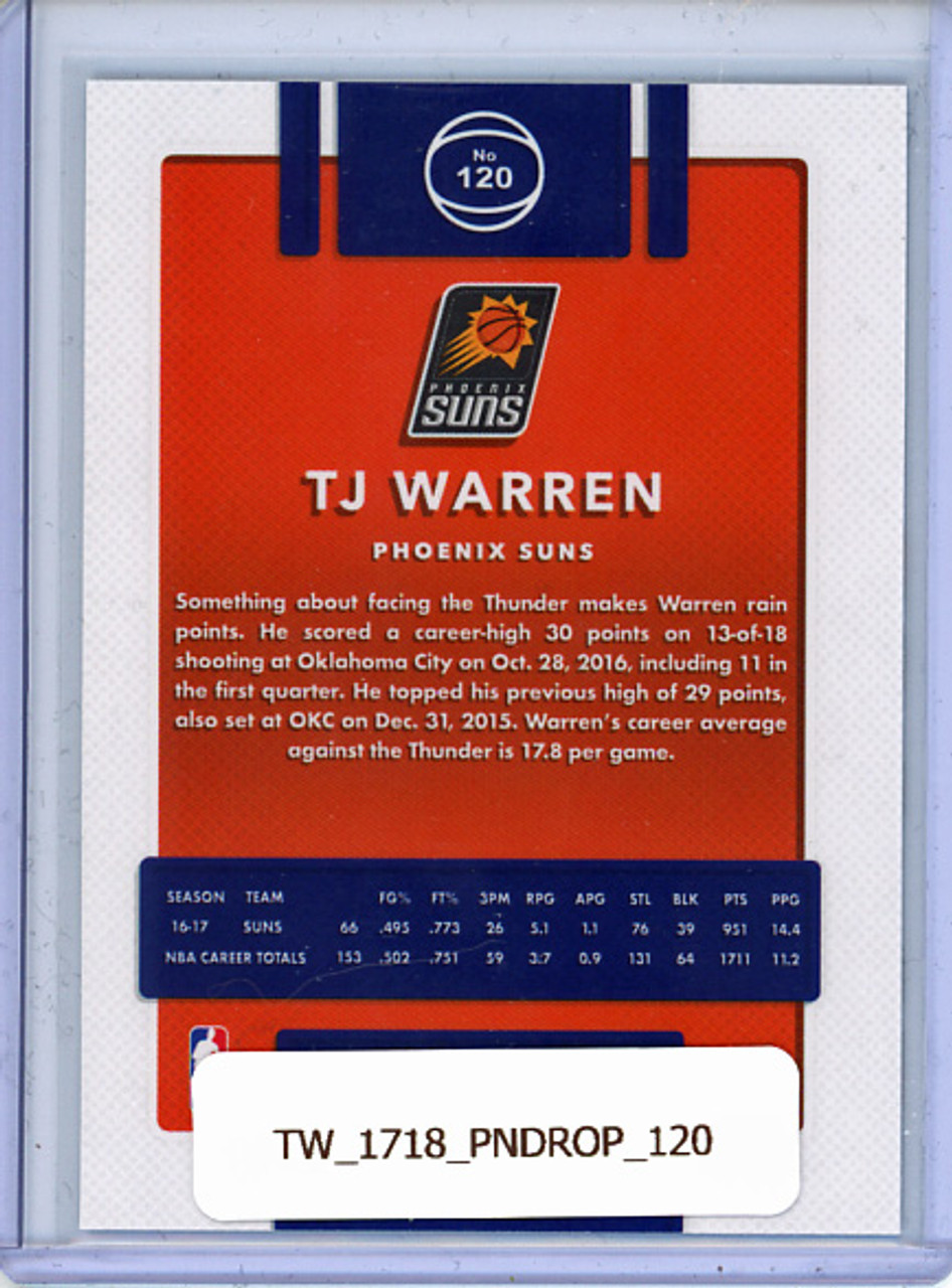 T.J. Warren 2017-18 Optic #120