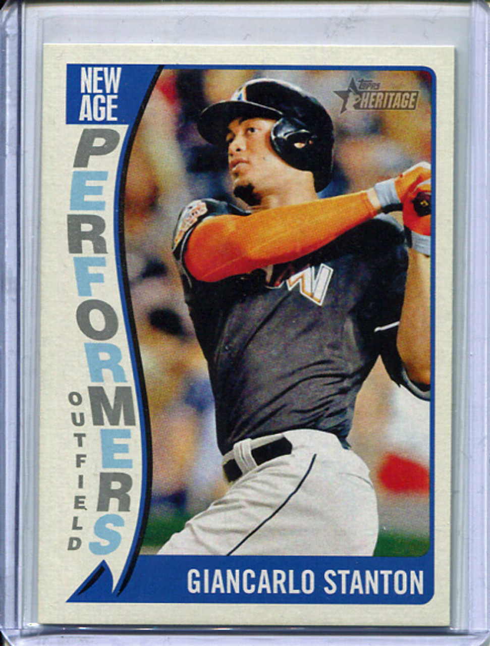 Giancarlo Stanton 2014 Heritage, New Age Performers #NAP-GS