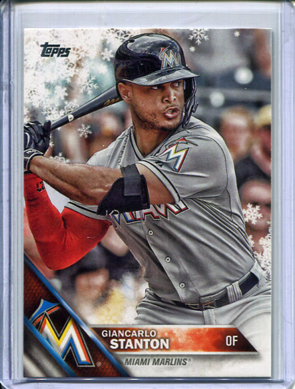 Giancarlo Stanton 2016 Topps Holiday #HMW64