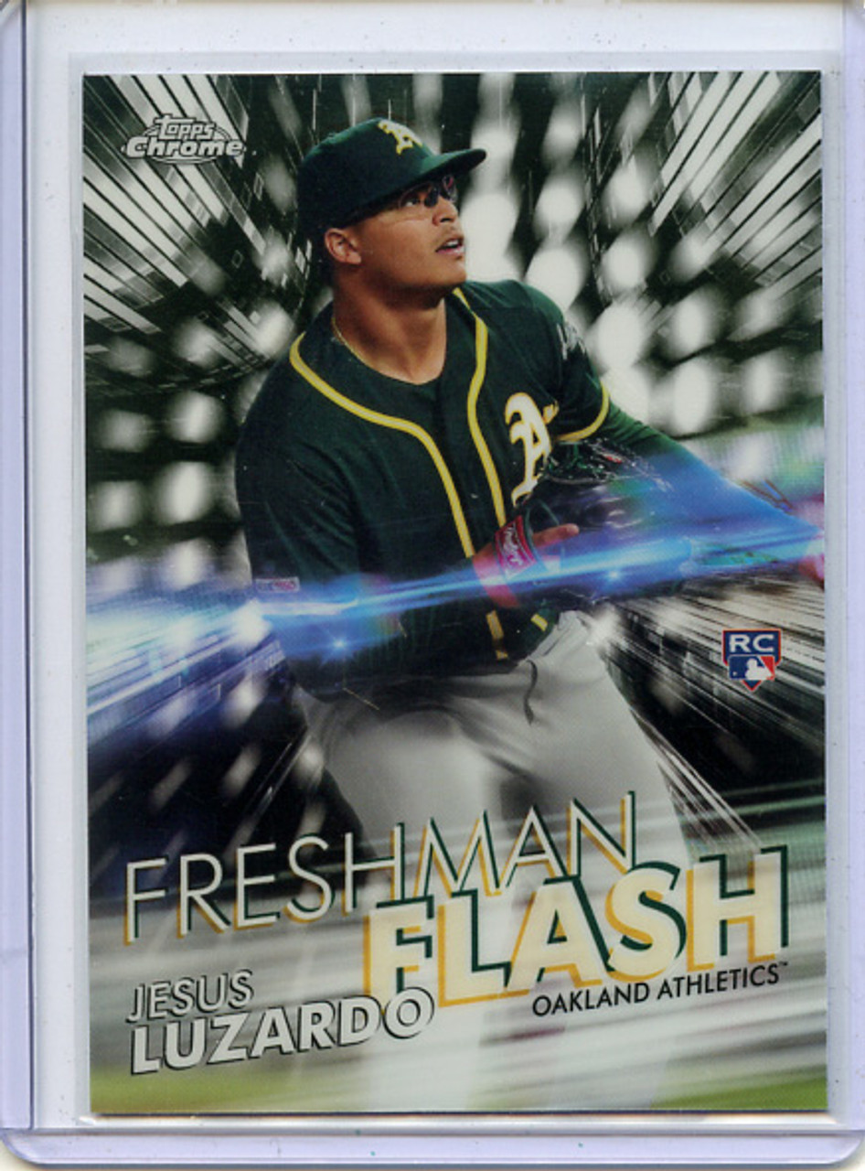 Jesus Luzardo 2020 Topps Chrome, Freshman Flash #FF-8