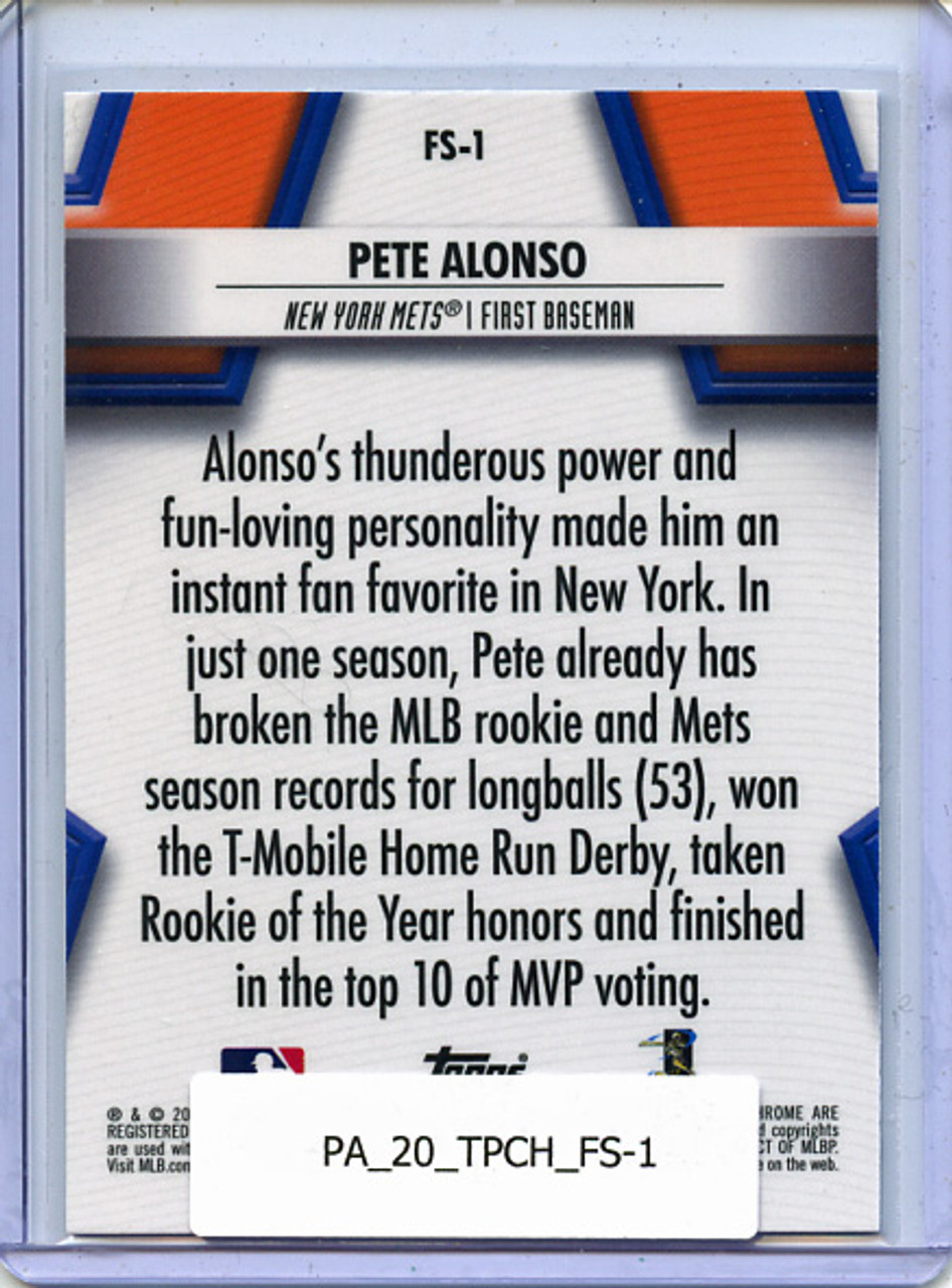 Pete Alonso 2020 Topps Chrome, Future Stars #FS-1