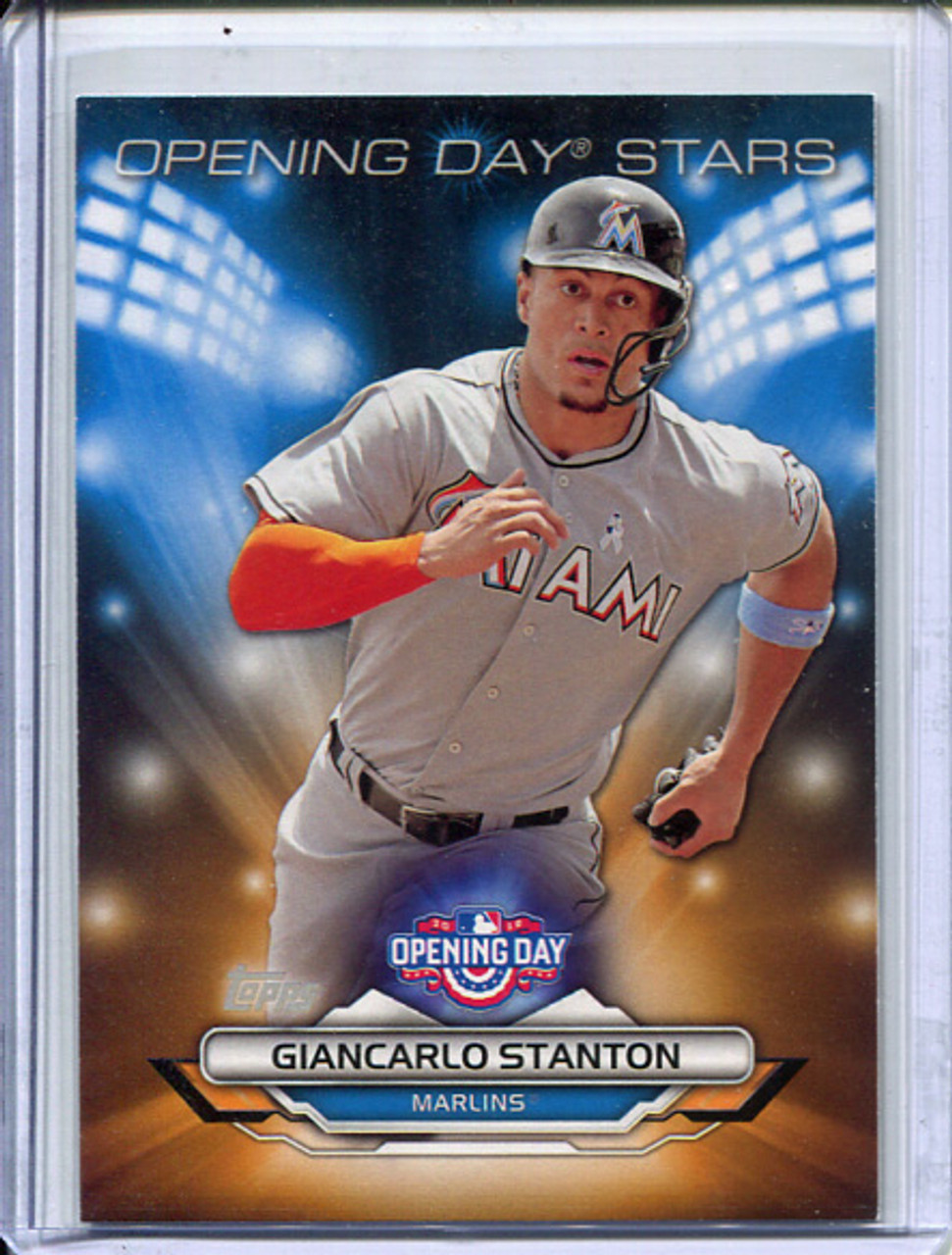 Giancarlo Stanton 2016 Opening Day, Opening Day Stars #ODS-21