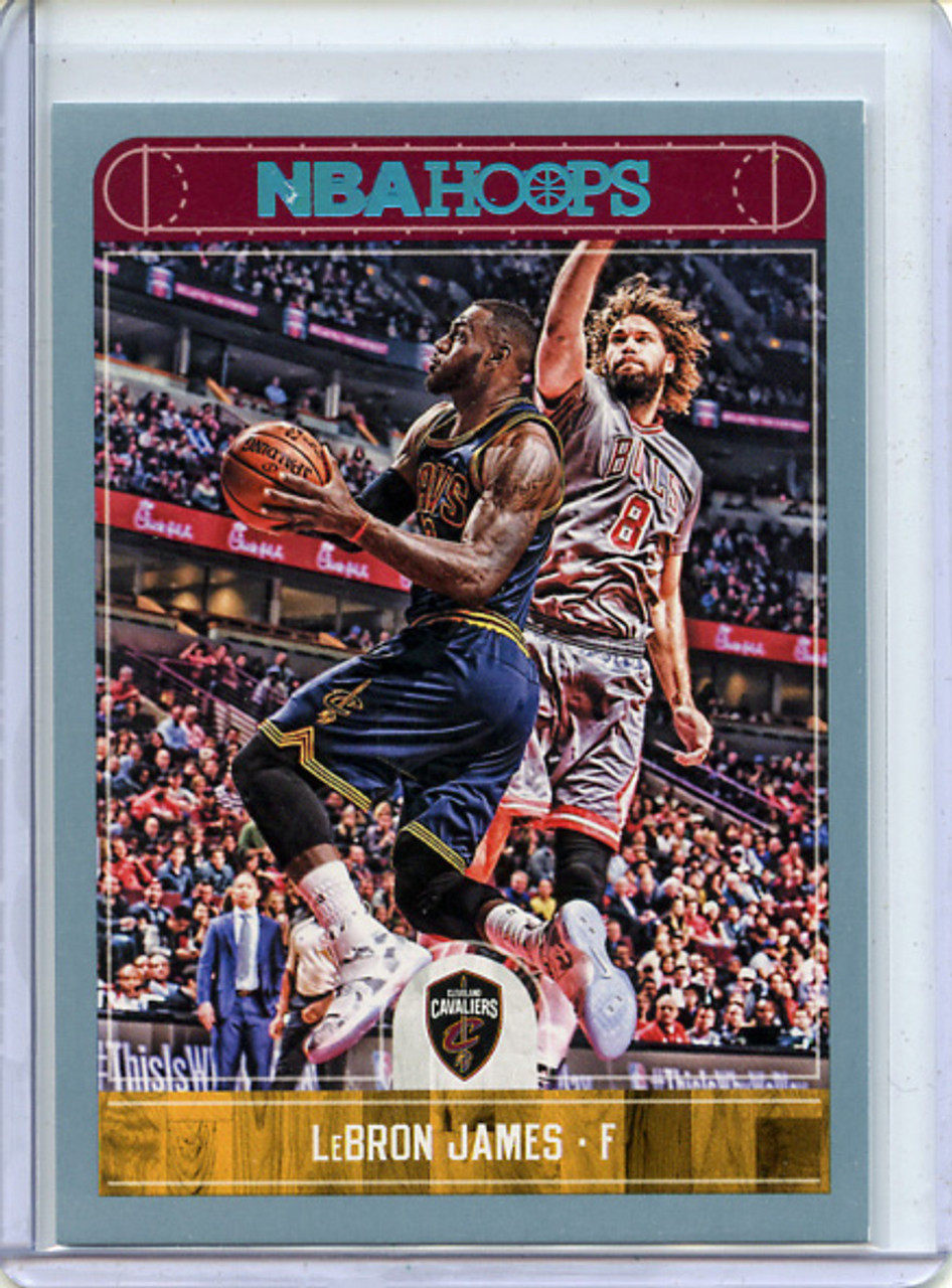 LeBron James 2017-18 Hoops #25 Platinum (1)