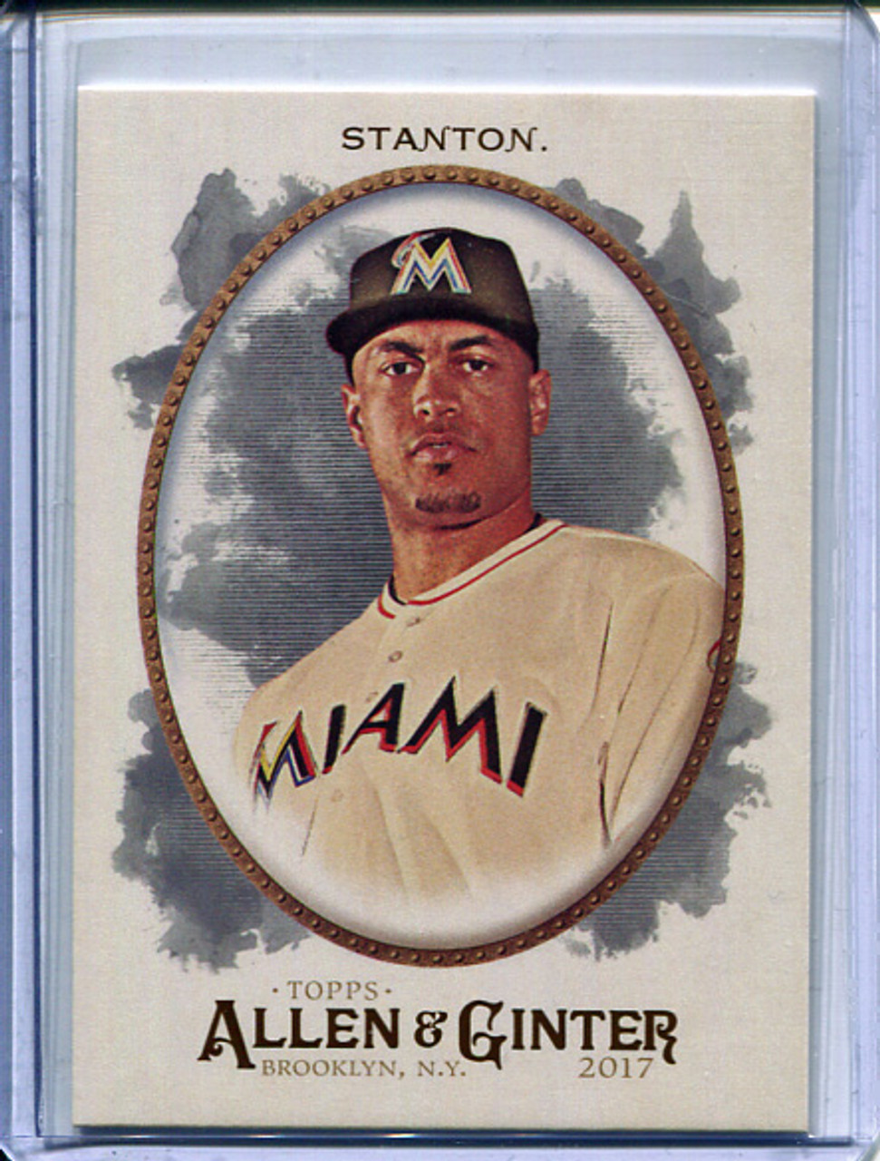 Giancarlo Stanton 2017 Allen & Ginter #19