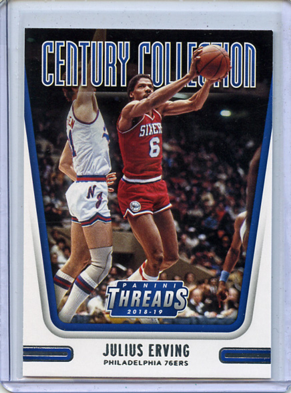 Julius Erving 2018-19 Threads, Century Collection #4