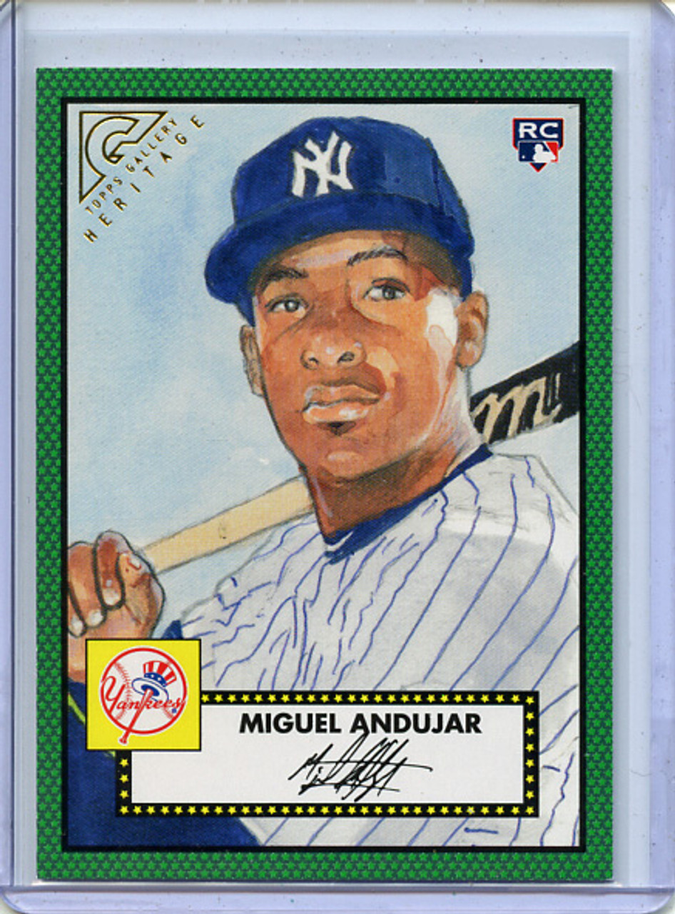 Miguel Andujar 2018 Gallery, Heritage #H-3 Green (#001/250)