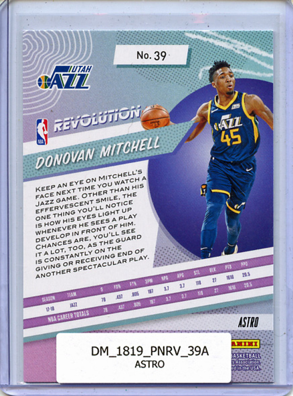 Donovan Mitchell 2018-19 Revolution #39 Astro