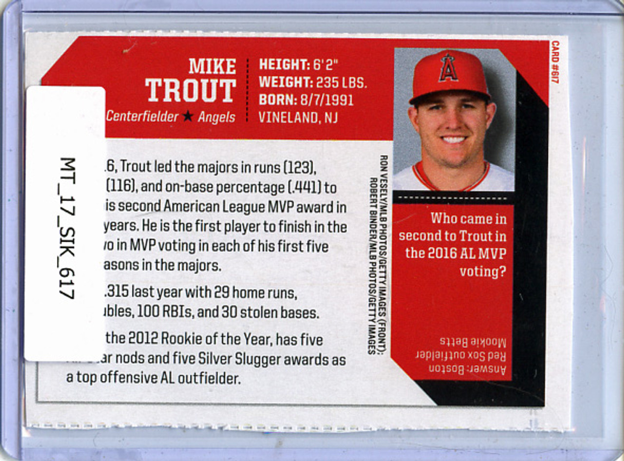Mike Trout 2017 Sports Illustrated Kids #617