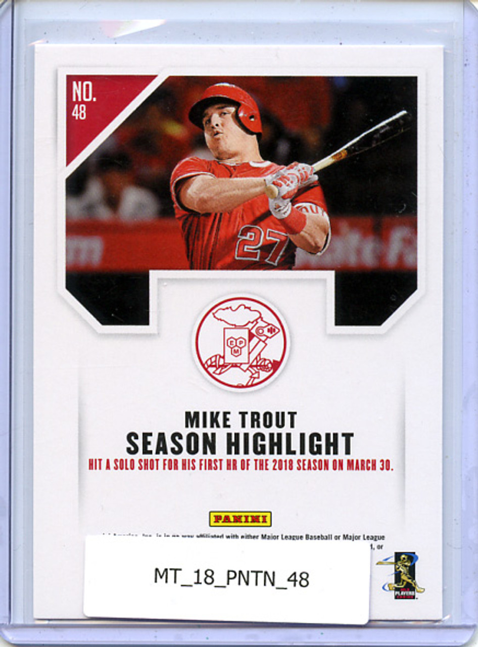 Mike Trout 2018 Panini National Convention #48