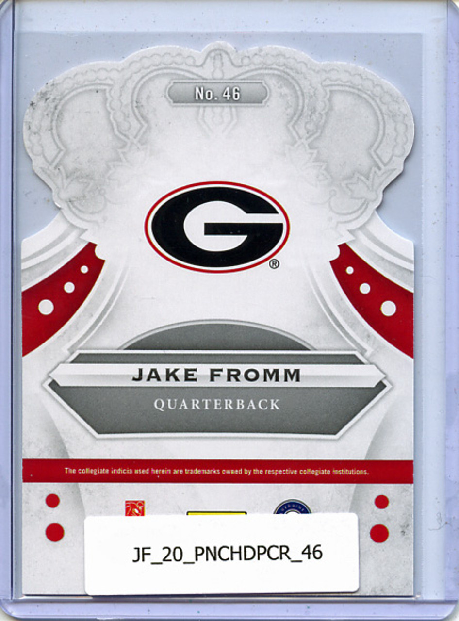 Jake Fromm 2020 Chronicles Draft Picks, Crown Royale #46