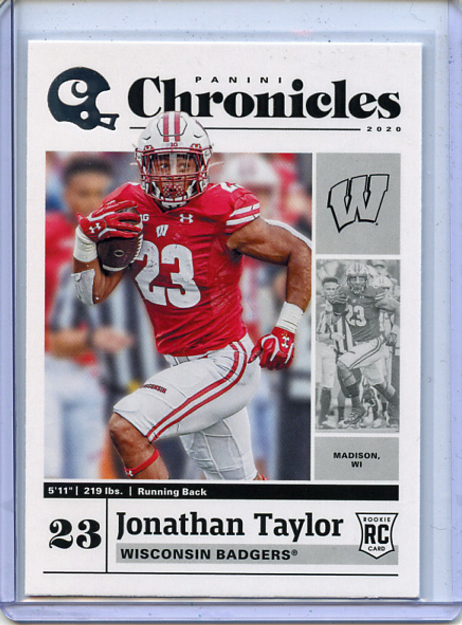 Jonathan Taylor 2020 Chronicles Draft Picks #10