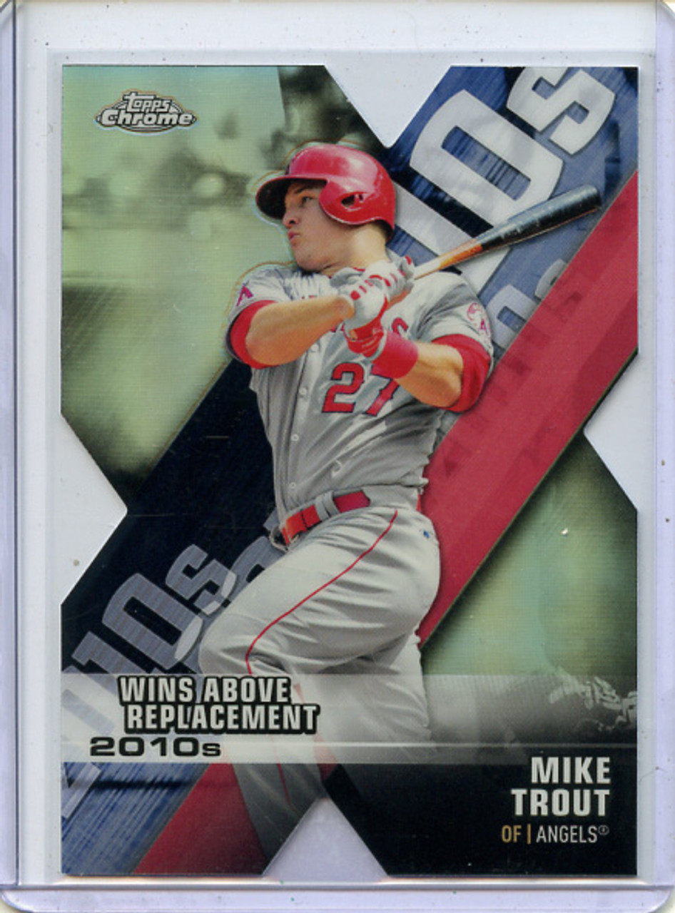 Mike Trout 2020 Topps Chrome, Decade of Dominance Die Cut #DOD-1