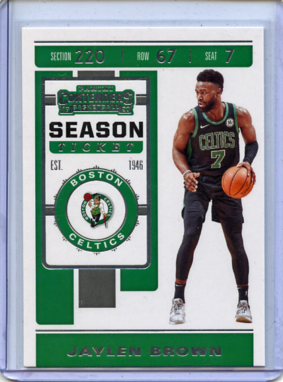 Jaylen Brown 2019-20 Contenders #42